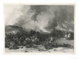 Battle of Naseby Despite a Fine Charge by Prince Rupert's Cavalry Cromwell reproduction procédé giclée par E. Radclyffe