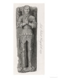 The Effigy of Lord Robert Hungerford in Salisbury Cathedral Giclee Print by J. Mitan