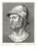 The Roman God of War Similar to the Greek God Ares But Not Identical Giclee Print by T. Holloway
