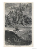 Odin Odin's Wild Hunt Giclee Print by Muller 