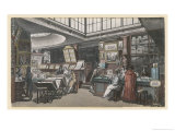 Ackermann's Repository of Arts 101 the Strand Giclee Print by Rowlandson & Pugin 