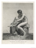 He Puts on His Winged Shoes Giclee Print by W. Sharp