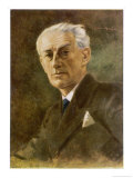 Maurice Ravel French Musician Giclee Print by Ludwig Nauer