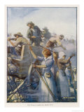 The Great Boer Trek Giclee Print by J.r. Skelton