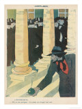 The Anarchist Plants a Bomb Giclee Print by Juan Gris