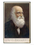 William Cullen Bryant American Poet and Editor Giclee Print by Cw Quinnell