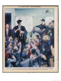 When Peace Seems Assured Giclee Print by Ugo Matania