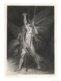 Two Eminent Devils, Satan and Beelzebub as They are Described by Milton in Paradise Lost Giclee Print by J. Rogers