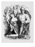 Donatien-Alphonse-Francois Marquis de Sade French Philosopher and Author Giclée-Druck von Eustache L'orsay
