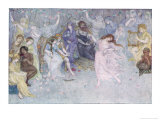 The Wedding of Cupid and Psyche reproduction procédé giclée par Dorothy Mullock