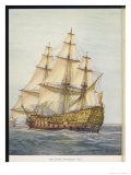 British Naval Ship Giclee Print by Gregory Robinson British Naval Ship Giclee Print by Gregory Robinson