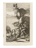 Aristaeus Wondering Why His Bees are Sick Consults the Omniscient Proteus Lámina giclée por Michael van der Gucht Aristaeus Wondering Why His Bees are Sick Consults the Omniscient Proteus Lámina giclée por Michael van der Gucht