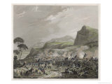 Battle of Camp de Perulle French Defeat the Piedmontese Giclee Print by Adolphe Roehn