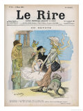 Britannia Does Not Receive a Warm Welcome in Egypt Giclee Print by Leandre 