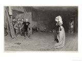 Henry VI, Act II Scene III: Talbot and the Countess of Auvergne Giclee Print by C.w. Sharpe