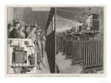 The Gaumont-Demery Exhibit Impresses Visitors to the 1900 Paris Exposition Giclee Print by Poyet 