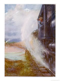 Skeens River Canada Giclee Print by E.p. Kinsella