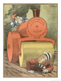 France Flattens Her Old Ally Giclee Print by Werner Hahmann