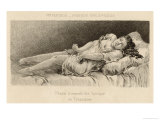 Mental Patient at la Salpetriere in Phase of Tonic Immobility Giclee Print by P. Richer