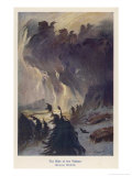 The Ride of the Valkyries Giclee Print by Hermann Hendrich