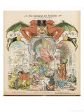 John Bull's Hypocrisy Regarding American Atrocities Lámina giclée por Franz Juttner John Bull's Hypocrisy Regarding American Atrocities Lámina giclée por Franz Juttner