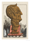 Louis-Adolphe Thiers French Statesman and Historian Giclee Print by Moloch 