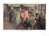 Europeans Buy Chinese Goods at the Hotel des Wagon-Lits Paris reproduction procédé giclée par Louis Sabattier