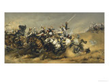 Battle of Vionville-Mars-La- Tour Also Known as Rezonville Giclee Print by Aimé Nicolas Morot