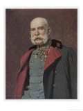Franz Joseph Austrian Emperor in Old Age Giclee Print by Leopold Horowitz