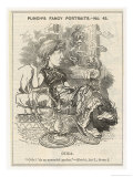 Marie Louise de la Ramee Nom de Plume Ouida English Novelist Giclee Print by Linley Sambourne