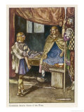 Cuchulain Asks the King for Arms Because a Boy Giclee Print by Stephen Reid