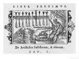 Making a Crossbow Giclee Print by Olaus Magnus
