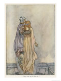 Midir and Etain Rise up in the Air Giclee Print by Stephen Reid