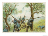 Battle of Koniggratz Giclee Print by R Knoetel