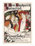 Poster for an Exhibition of Pre-Raphaelite Art at the Goupil Gallery London Giclee Print by Graham Robertson