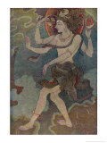 Shiva As Nataraja Giclée-tryk af Khitindra Nath Mazumdar Shiva As Nataraja Giclée-tryk af Khitindra Nath Mazumdar