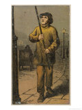 London Characters Giclee Print by H.w. Petherick
