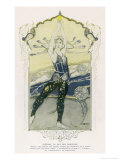 The "Star of Stars" of les Ballets Russes Reproduction procédé giclée par Manuel Orazi