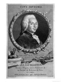 Joseph-Ignace Guillotin French Medical Inventor of the Guillotine Giclee Print by Bl Prevost