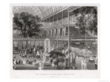 Crystal Palace 1851 reproduction procédé giclée par W. Lacey