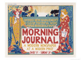 Poster for the Morning Journal New York, a Modern Newspaper at a Modern Price Giclee Print by Louis John Rhead
