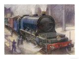 The Journey from Brussels to Ostend is Brief and Runs Over Flat Terrain Giclee Print by H.r. Millar