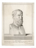 Heraclitus Greek Philosopher: Portrait Bust Giclée-Druck von Silvestro 