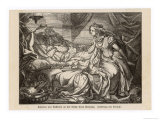 Joanna of Castile Has Her Insanity Aggravated by the Death of Her Husband Giclee Print by Sachze 