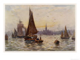 Norfolk Scenery: Breydon Water Giclee Print by Malcolm Lloyd