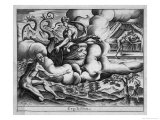 Despising the Gods He Chops Down a Sacred Oak Giclee Print by I. Matheus