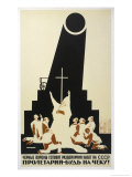 Rallying Good-Thinking Russians Against the Evils of Religion Giclee Print by Dmitri Moor