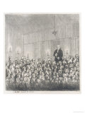 James Graham Famous Scottish Quack Doctor Delivers a Lecture to an Audience Giclee Print by John Kay