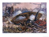 Captain Inglis's Tank Giclee Print by Alfred Pearse