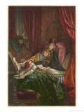 Act IV Scene III: The Two Young Princes in the Tower Giclee Print by Joseph Kronheim